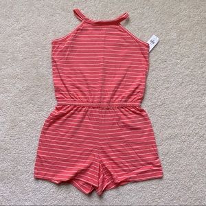 Sleeveless High-Neck Romper